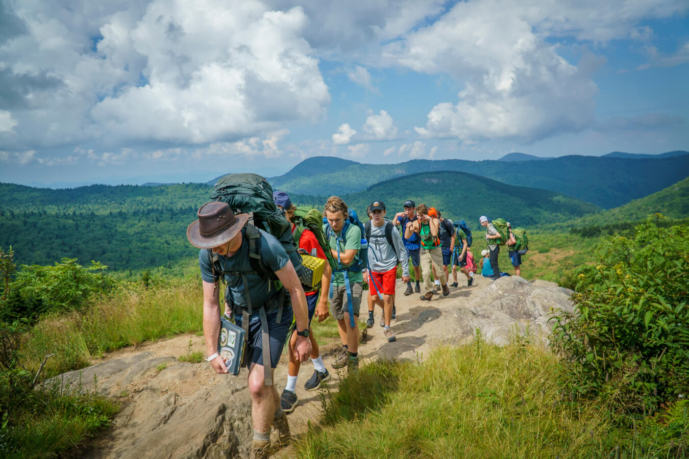Backpacking Camp Carolina Brevard, North Carolina